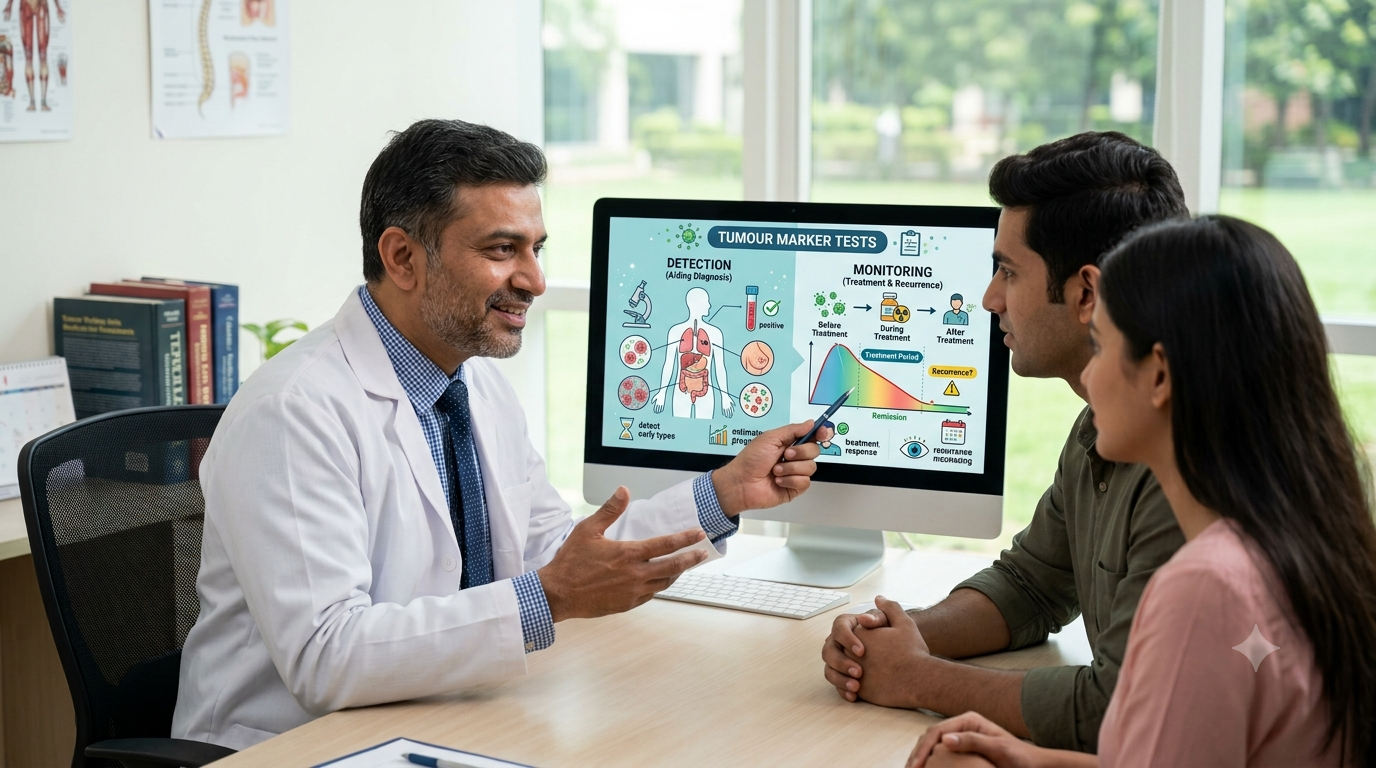 Tumour marker tests can support cancer diagnosis