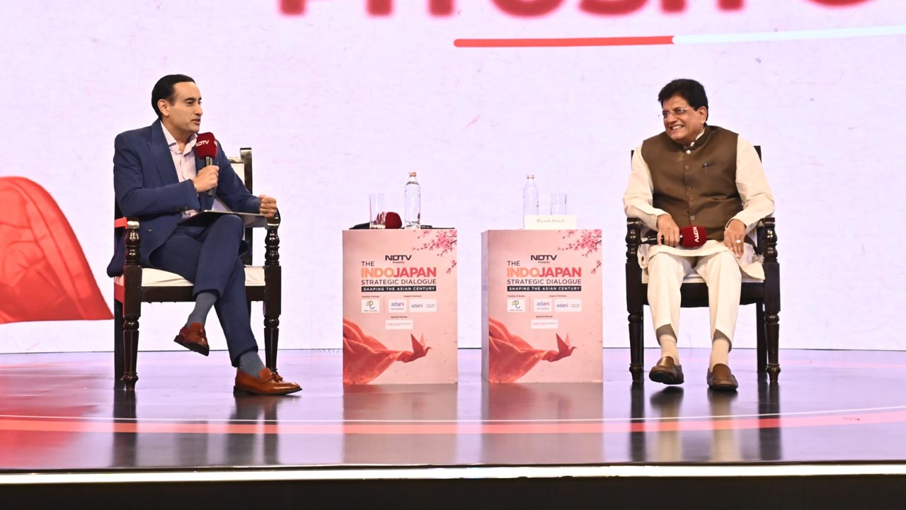 Piyush Goyal At NDTV Indo-Japan Strategic Dialogue: From Trade To Tech, Why India-Japan Ties Matter