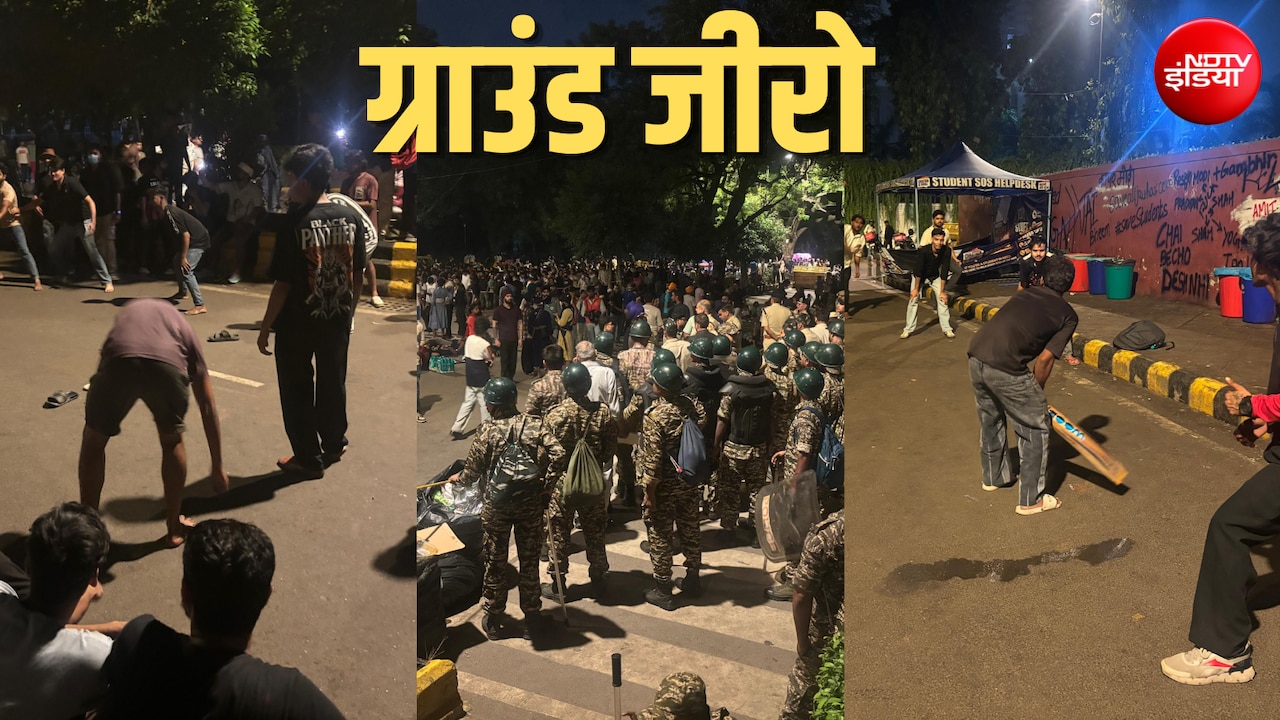 जंतर-मंतर पर शुक्रवार रात भी दिखी भीड़, गूंज रहे नारे-गीत, ग्राउंड जीरो का हाल