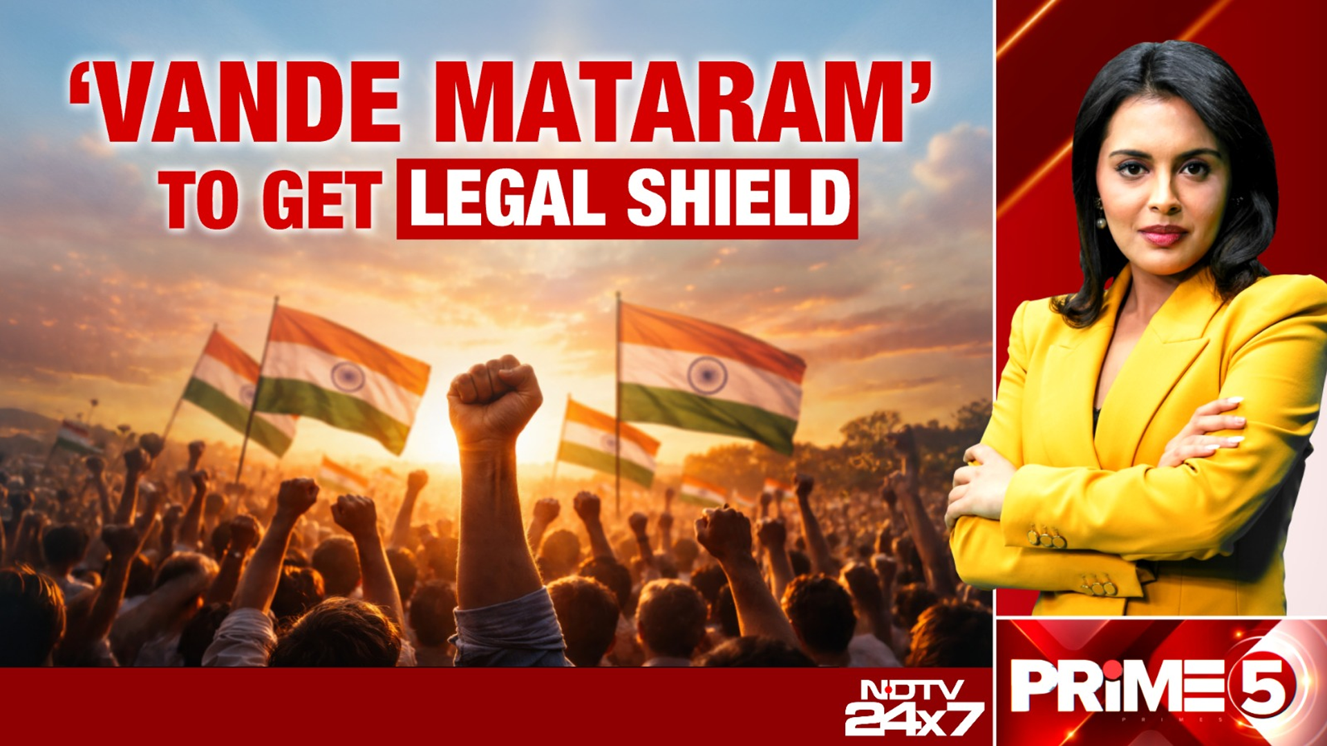 Centre Moves to Give Vande Mataram Same Legal Status as National Anthem