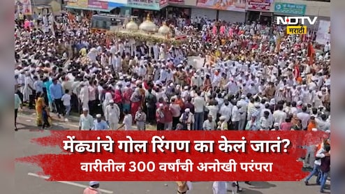 Ashadhi Wari: तुकोबारायांच्या पालखीला का घातलं जातं मेंढ्यांचं रिंगण? काय आहे त्या मागची परंपरा अन् मान्यता