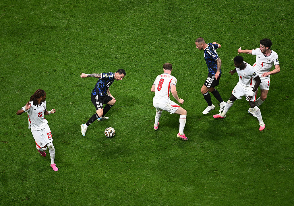 Watch: Messi Beats 5 England Stars, Triggers Chaos With Brilliant Dribbling