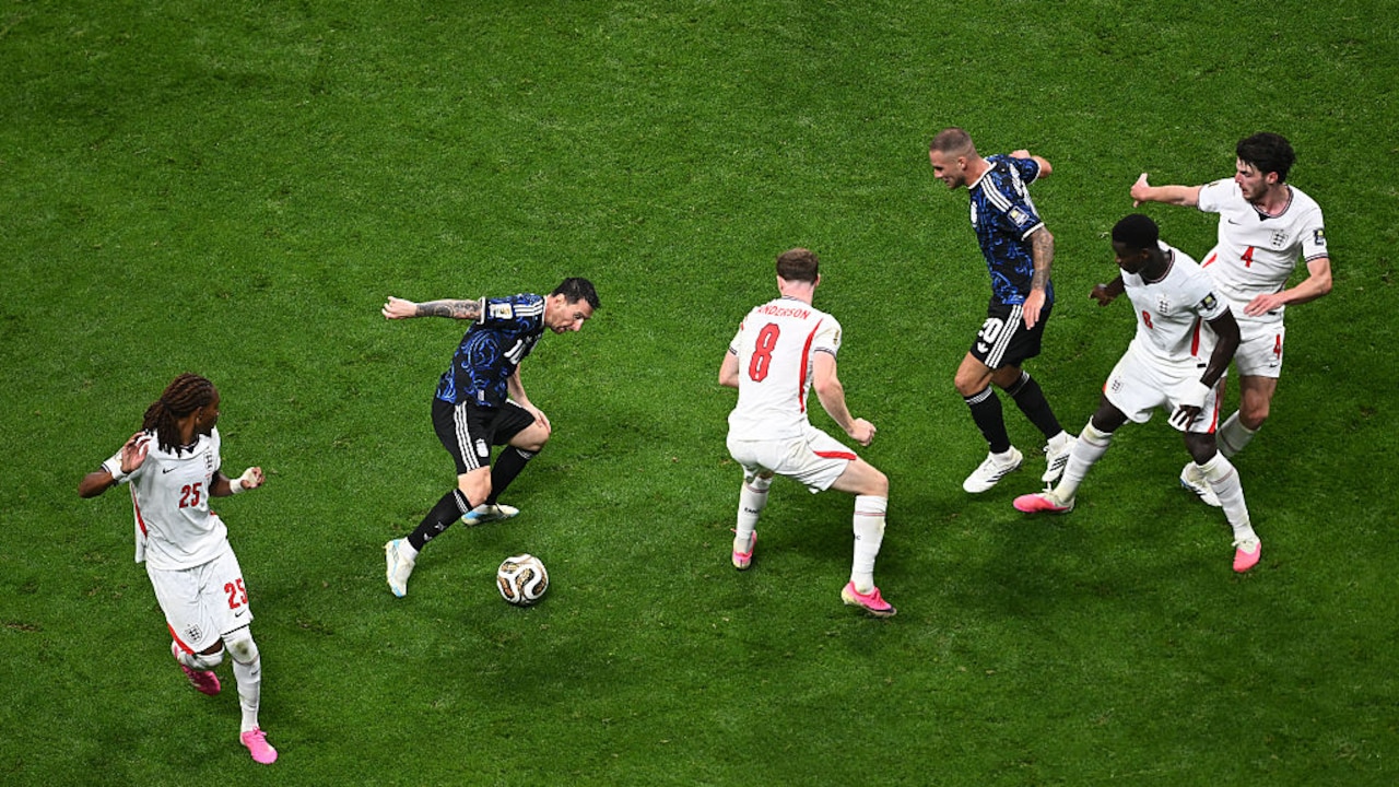 Lionel Messi Beats 5 England Players, Triggers Chaos With Exceptional Dribbling, Video Viral