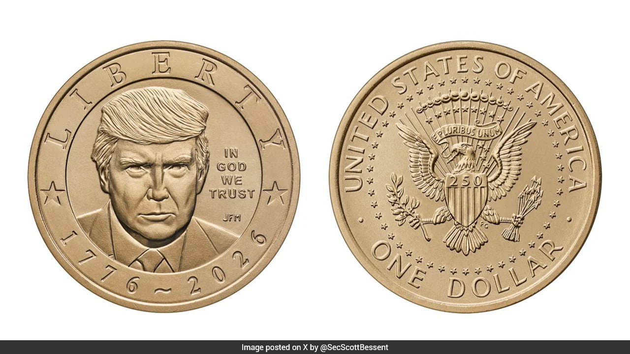 US Mint Begins Production Of Controversial $1 Coin Bearing Trump's Face