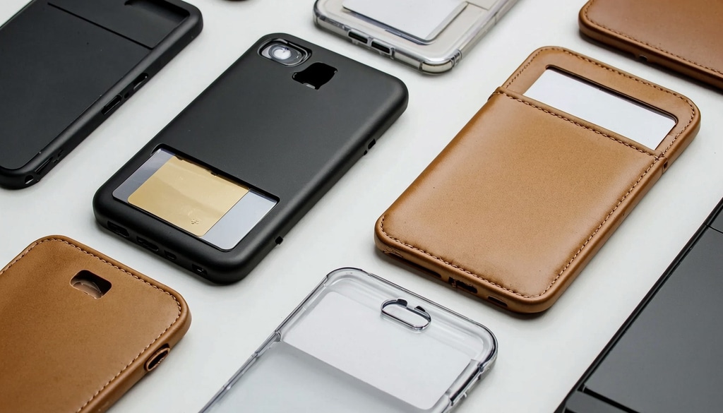 Ditch the bulky wallet and lighten your pockets with a magnetic phone card holder. Ditch the bulky wallet and lighten your pockets with a magnetic phone card holder.