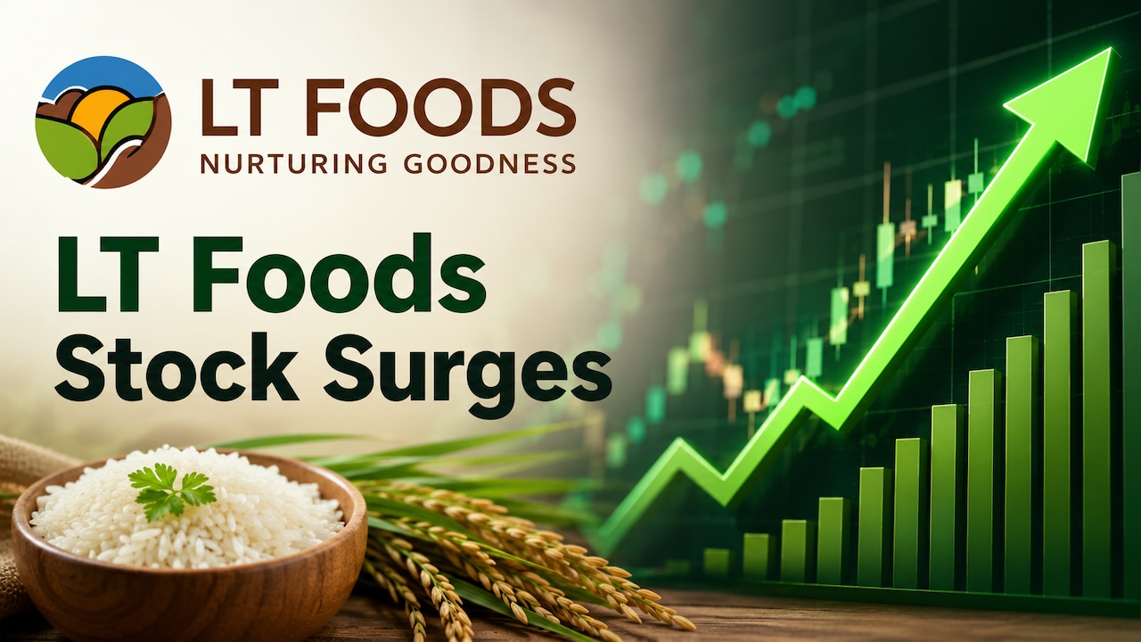 LT Foods Share Price Surges Nearly 5% After Q1 Profit, Revenue Rise