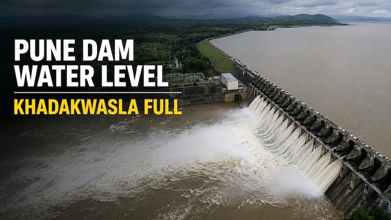Pune Dam Water Level Today: Khadakwasla Full, Pawana At 95%, Panshet Near 100%