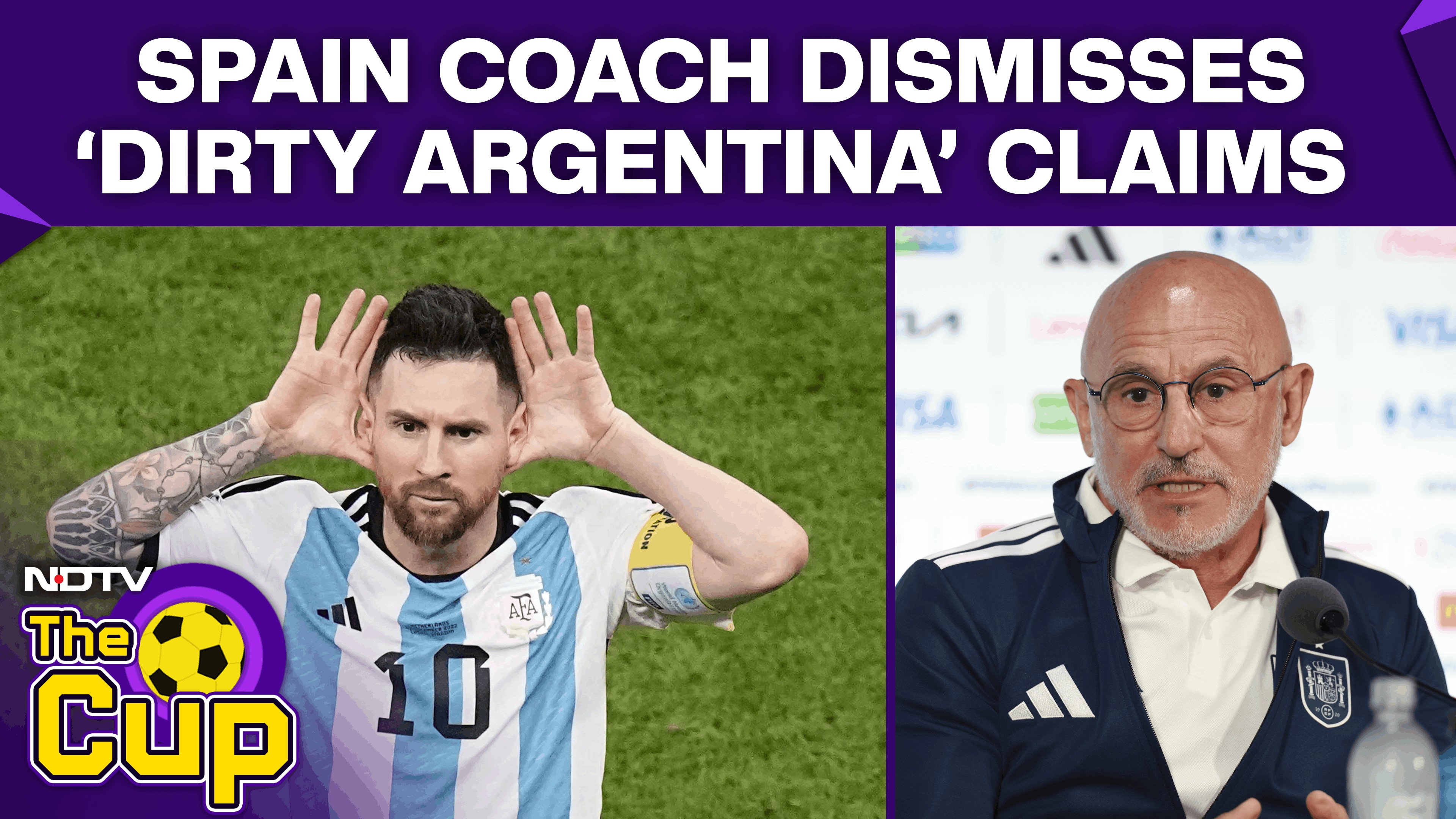 Spain Coach Dismisses 'Dirty Argentina' Claims Ahead Of Final