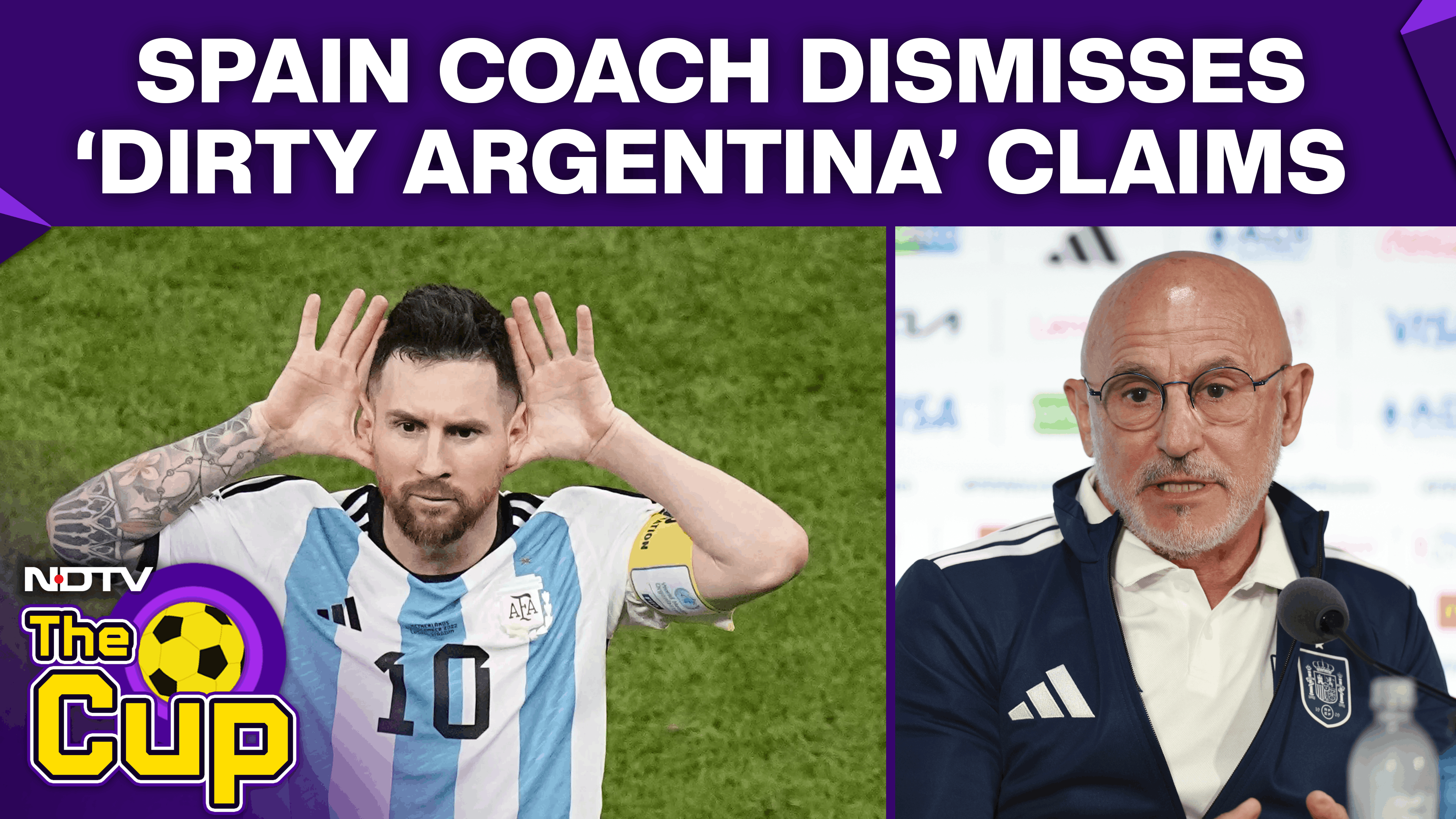 Spain Coach Dismisses 'Dirty Argentina' Claims Ahead Of Final