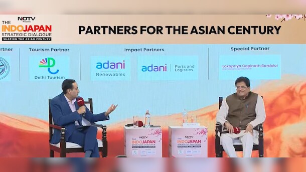 "Bullet Train Back On Track": Piyush Goyal At NDTV's Indo-Japan Strategic Dialogue