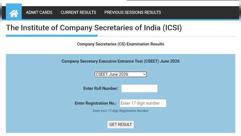 ICSI CSEET June 2026 Result OUT: Check Direct Link, Next Steps, Details On Minimum Marks