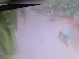 On Camera, Final Moments Of Noida Engineer Who Fell Into Open Drain