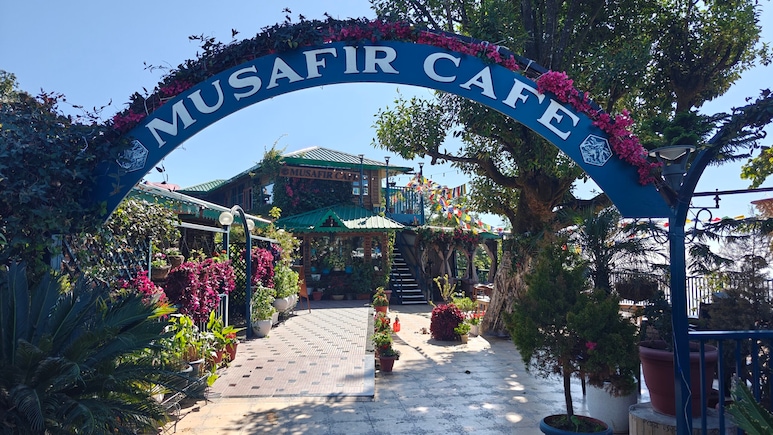 Musafir Cafe Is Not A Set But A Real Property You Can Visit And Stay At In Mussoorie. Location Inside