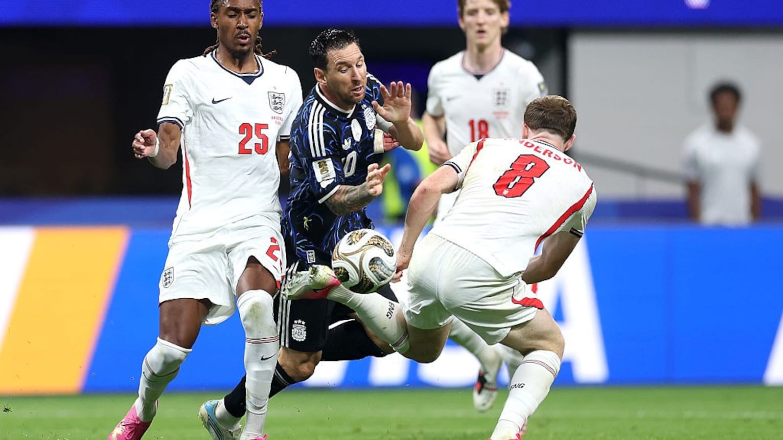 Argentina vs England LIVE Score, FIFA World Cup 2026 Semi-Final: Another Brawl Erupts After Foul On Lionel Messi, England Livid With Referee