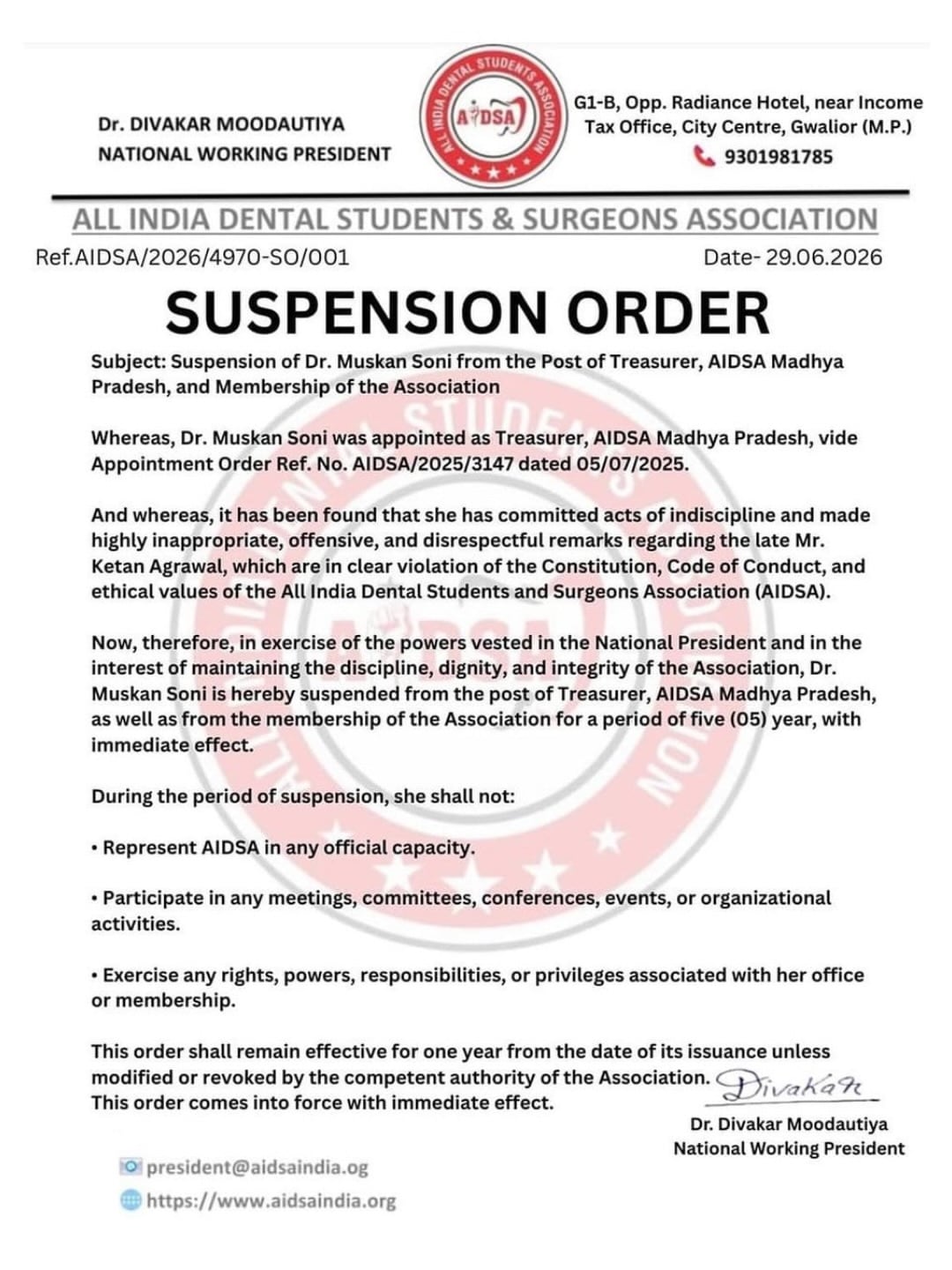 pune ketan agrawal murder case dr muskan soni apology instagram private