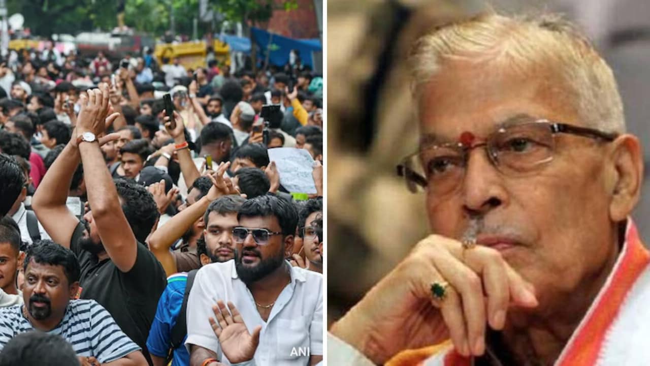 Students' Concerns Genuine, Must Be Handled With Empathy: BJP Veteran MM Joshi