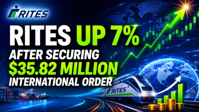 RITES Shares Jump 8% After Winning $35.8 Million International Locomotive Order