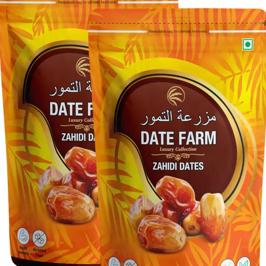 Click here to buy: DATE FARM Zahidi Luxury & 100% Natural Khajur Click here to buy: DATE FARM Zahidi Luxury & 100% Natural Khajur