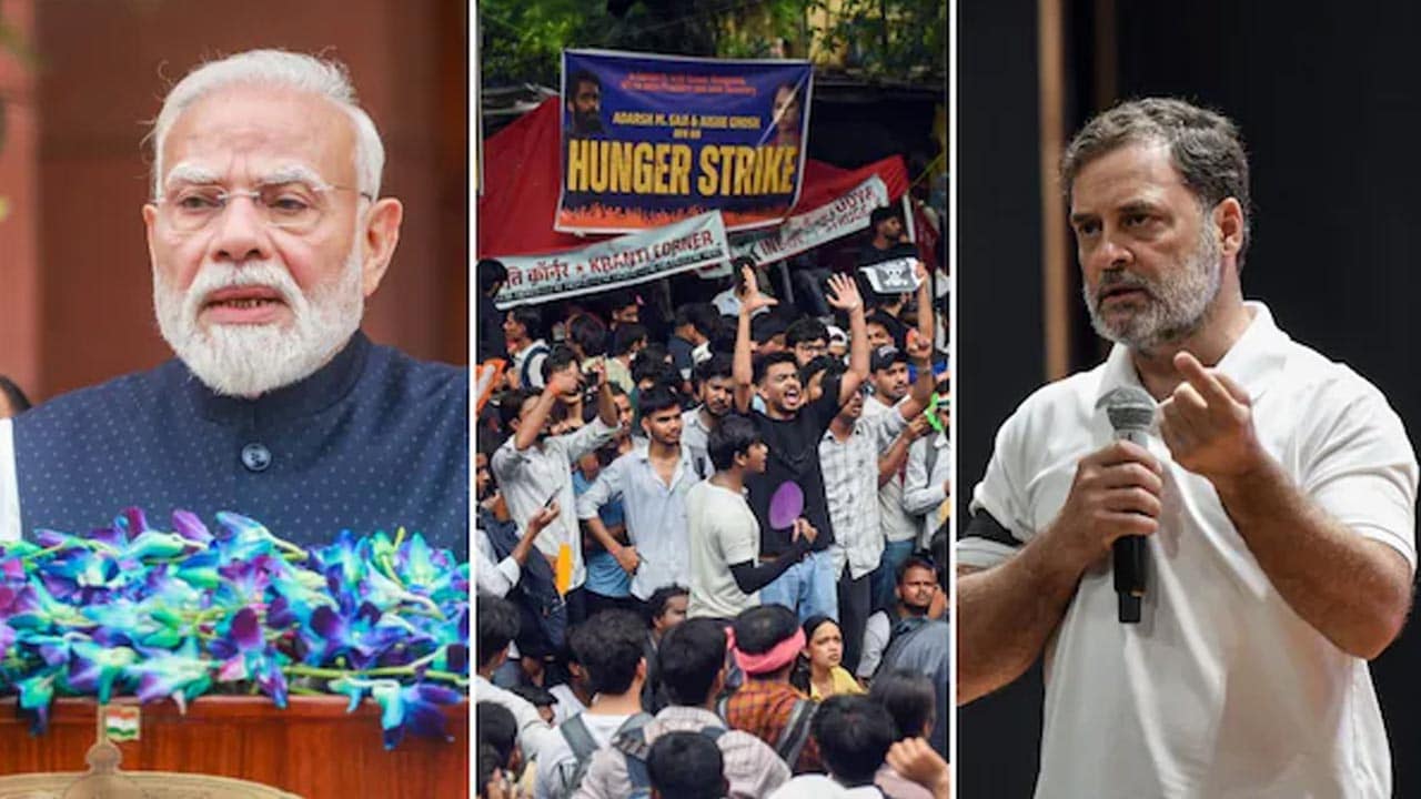 PM Assures Students In First Message On Paper Leaks, Rahul Gandhi Hits Back