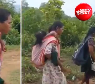 मां जैसी ममता... बीमार छात्रा को पीठ पर उठाकर 6 KM चली स्कूल वार्डन, VIDEO वायरल