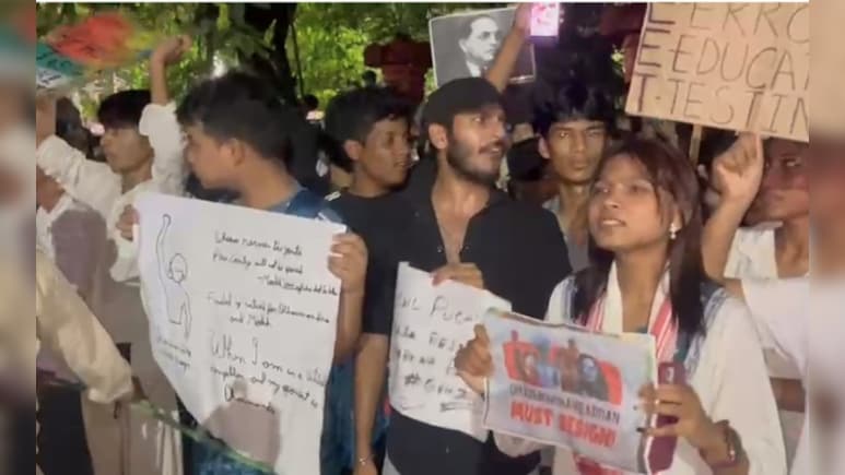 Assam Students Protest Over NEET Leak, Seek Dharmendra Pradhan's Resignation