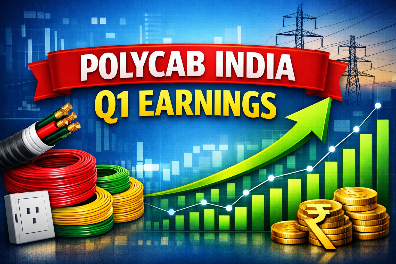 Polycab India Q1 Results: Profit Rises 33%, Revenue Climbs 39% Even As Shares Slip