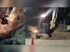 भरतपुर में JCB की खुदाई से फटी हाई प्रेशर गैस पाइपलाइन, 22 CNG स्टेशन की सप्लाई बंद करनी पड़ी