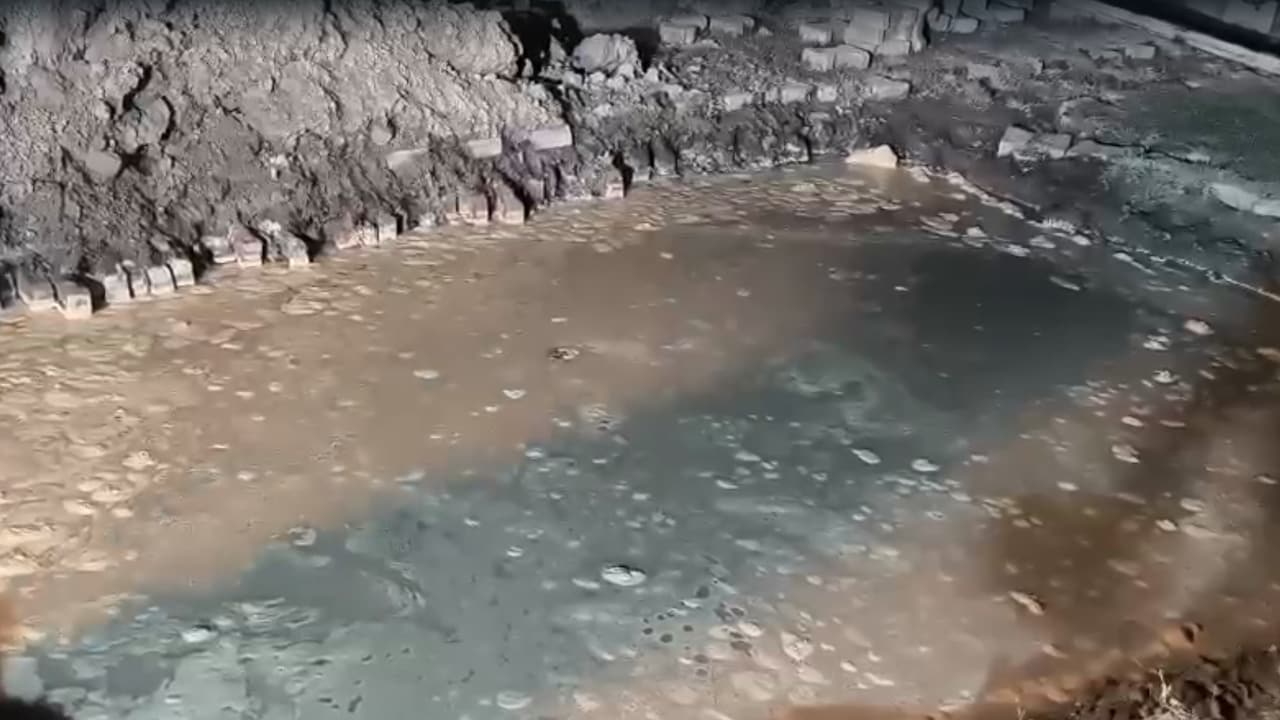 The Noida pit where the child drowned