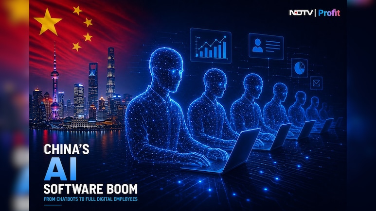 China's AI Software Boom Moves From Chatbots To Full Digital Employees