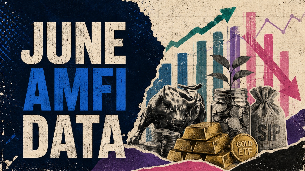 June AMFI Data: Active Equity Inflows Increase By 26% Led By Midcap Funds; SIPs Recover Slightly