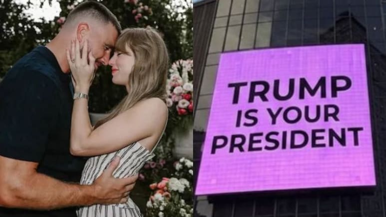 "Trump's Still Your President": White House Mocks Taylor Swift Wedding