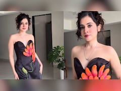 Uorfi Javed Creates Dress From Leftover Mango Seeds, Bids Mango Season Farewell