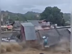 Caught On Camera: Shops Swept Away As Heavy Rains Trigger Flash Floods In Jammu And Kashmir