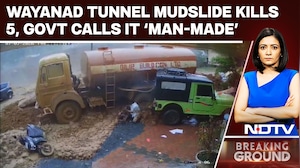 Wayanad Tunnel Mudslide Kills 5, Kerala Calls It A 'Man-Made Tragedy'