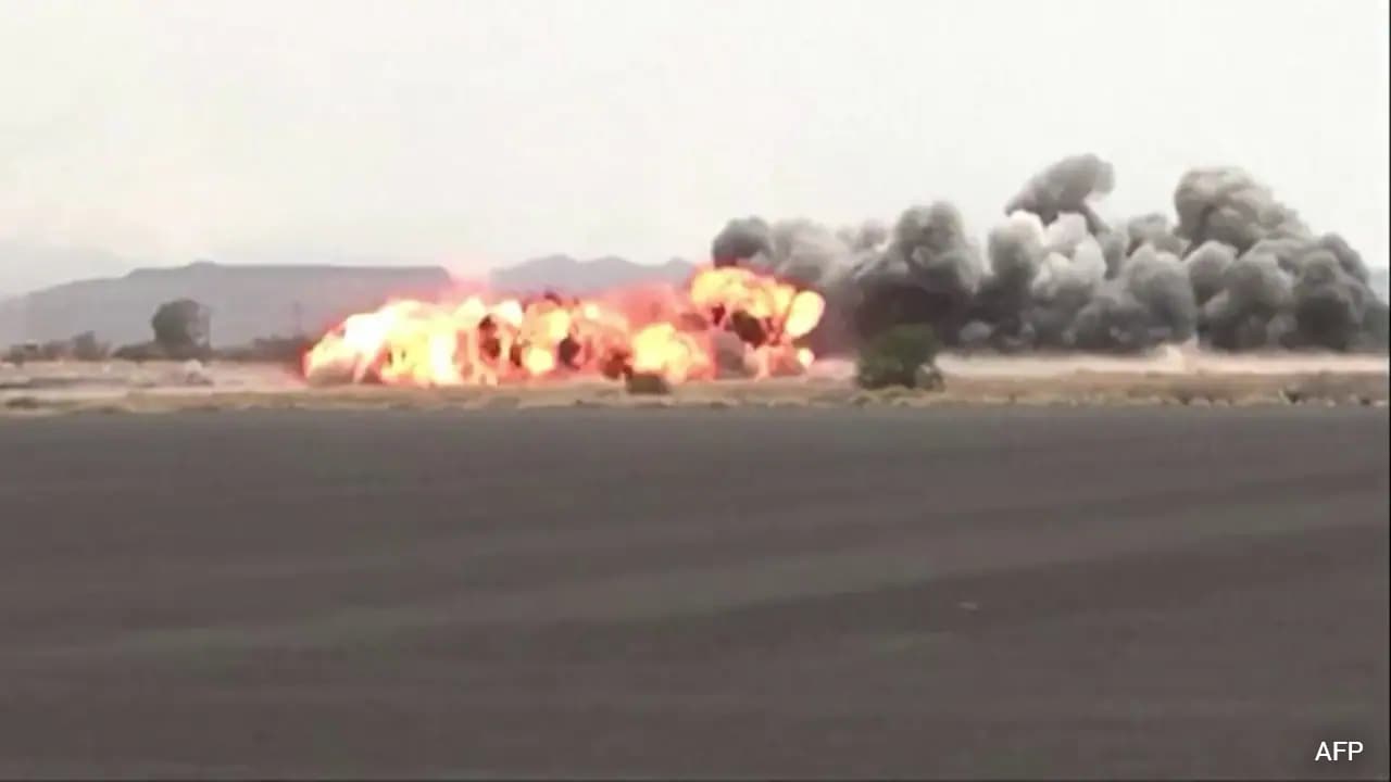 Yemen Claims Strike On Sanaa Airport, Houthis Attack Saudi Arabia