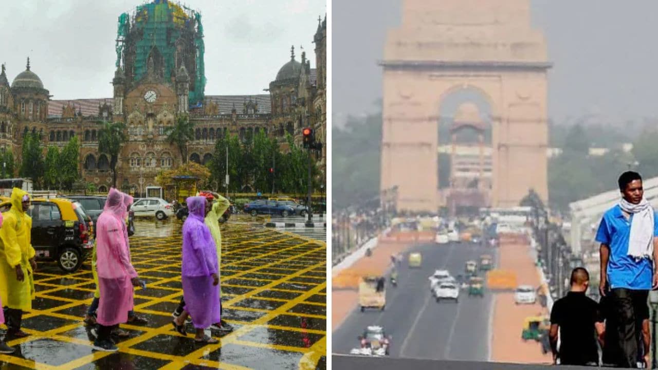 The Tale of Two Monsoons: Heavy Rains In Mumbai, Dry Spell In Delhi