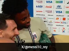 Cape Verde Players Turn Into Lionel Messi Fanboys, Interrupt Post-Match Interview For Pictures