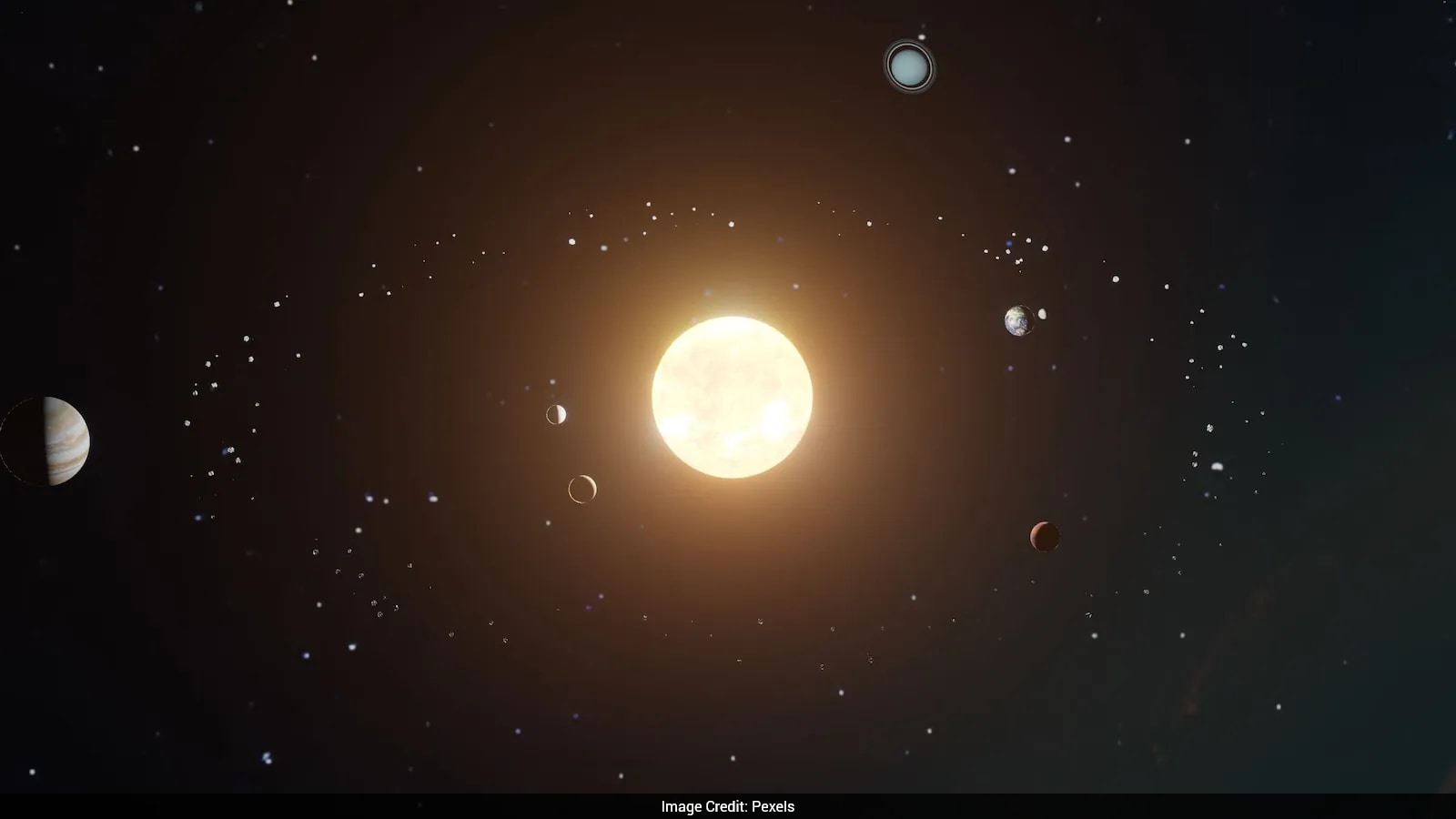 Moon Joins Mars, Saturn, and Uranus in Rare Planetary Parade on July 12