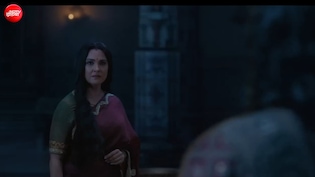 डिजाइनर साड़ी, सैलून जैसे सेट बाल, रामायणम् की कैकेयी लारा दत्ता का लुक देख लोग बोले- ये तो एकता कपूर का सीरियल