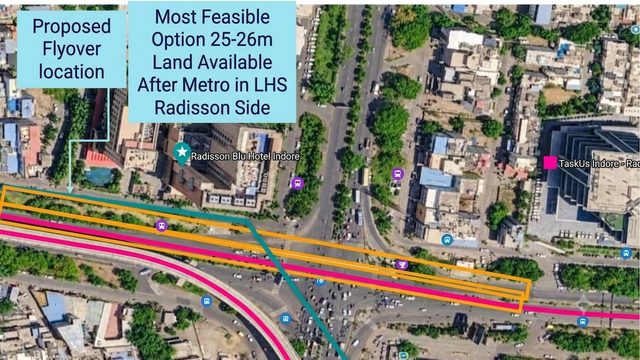 indore radisson square 4 lane flyover ida approval traffic relief indore radisson square 4 lane flyover ida approval traffic relief