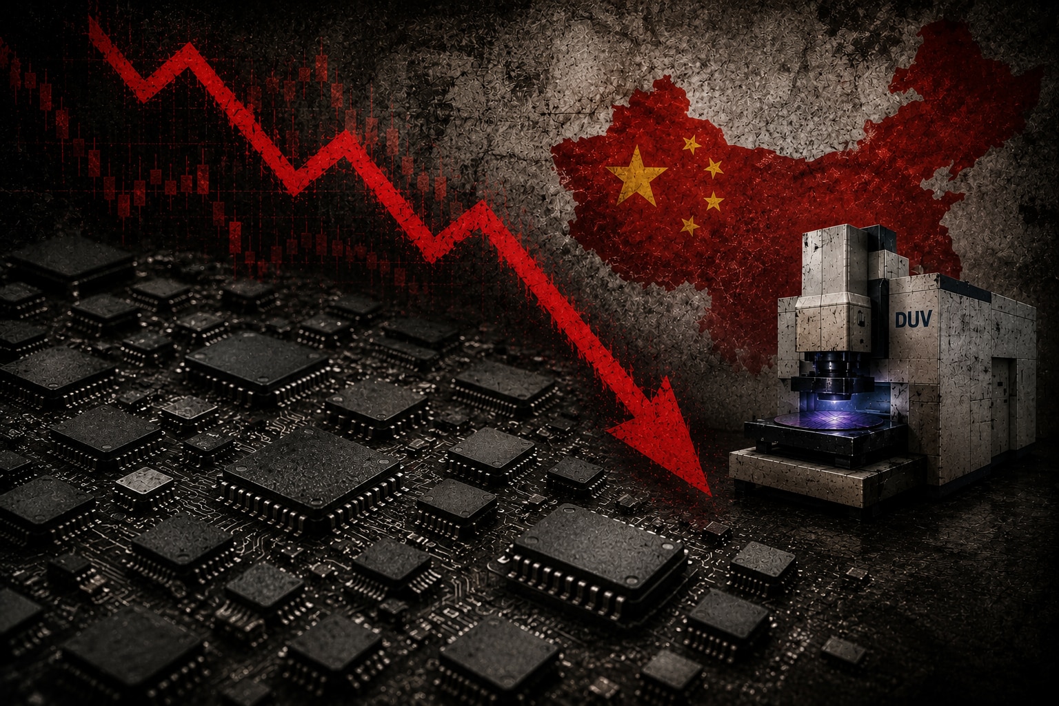 Indian semiconductor stocks fall on reports of China advancing lithography capabilities
