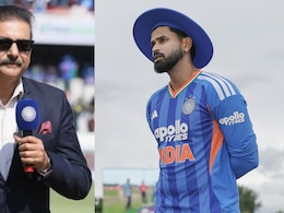 Ravi Shastri's On-Air Blunder Stuns Shreyas Iyer During Toss For India vs England 1st T20I
