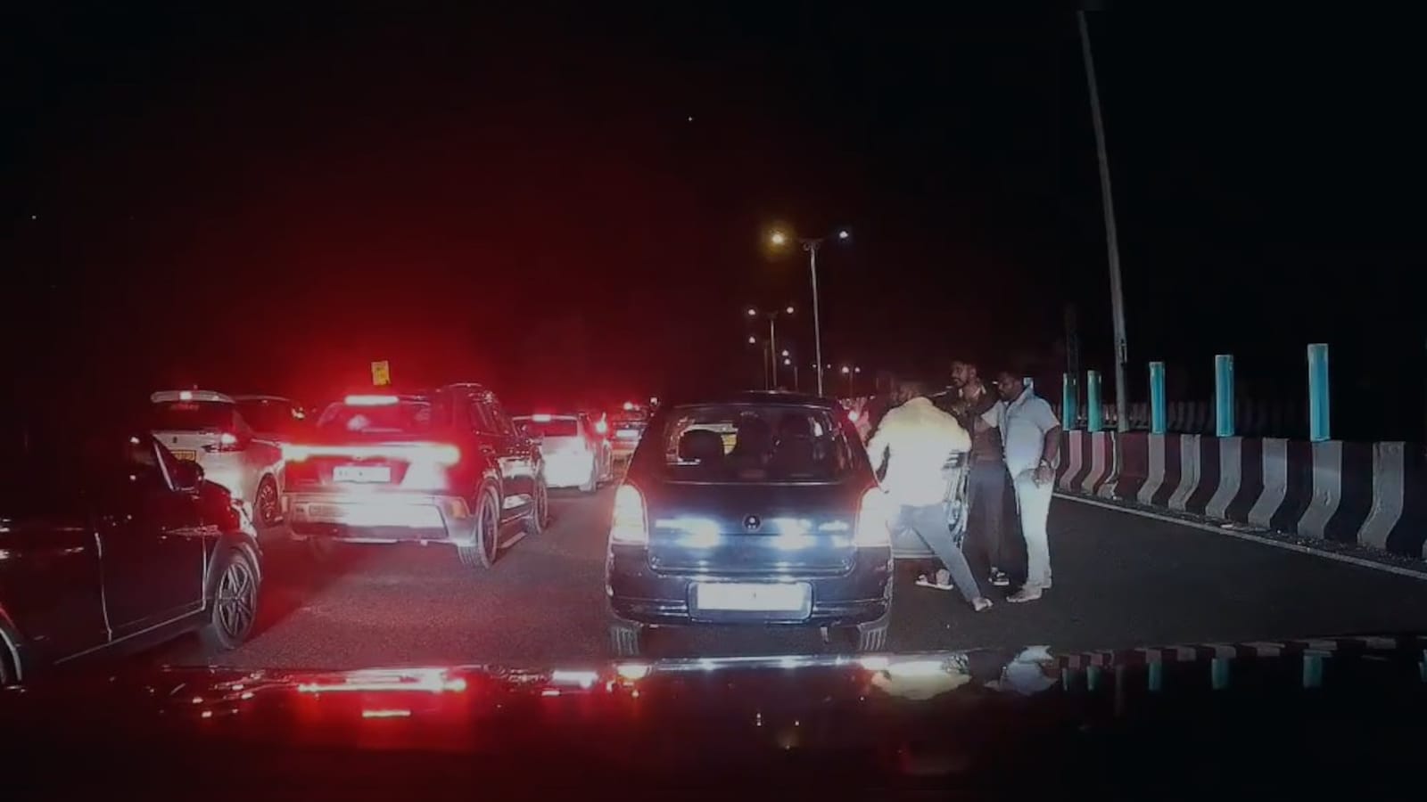 Video: Mob Attacks Family On Highway, Assault Caught On Car Dashcam