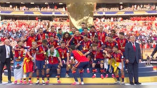Trump Refuses To Leave Stage Even As Spain Lifts World Cup Trophy, Video Goes Viral