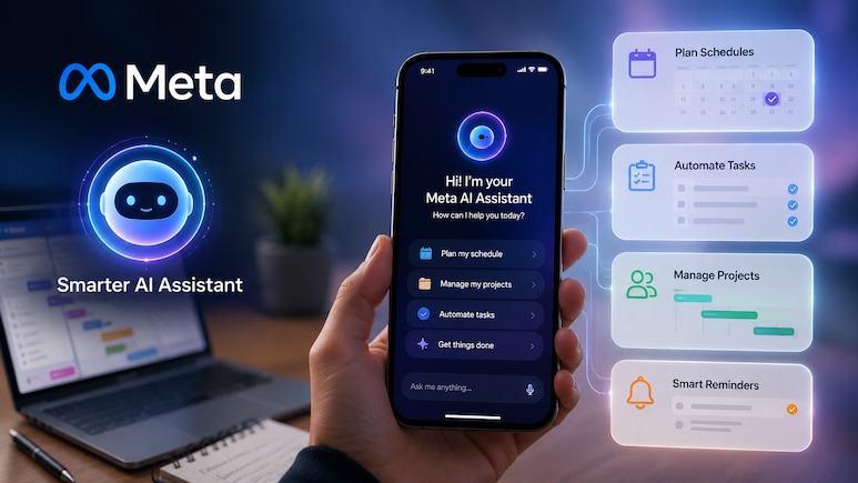 Meta Upgrades AI Assistant With Task Automation Features, Expands Push Into Personal AI