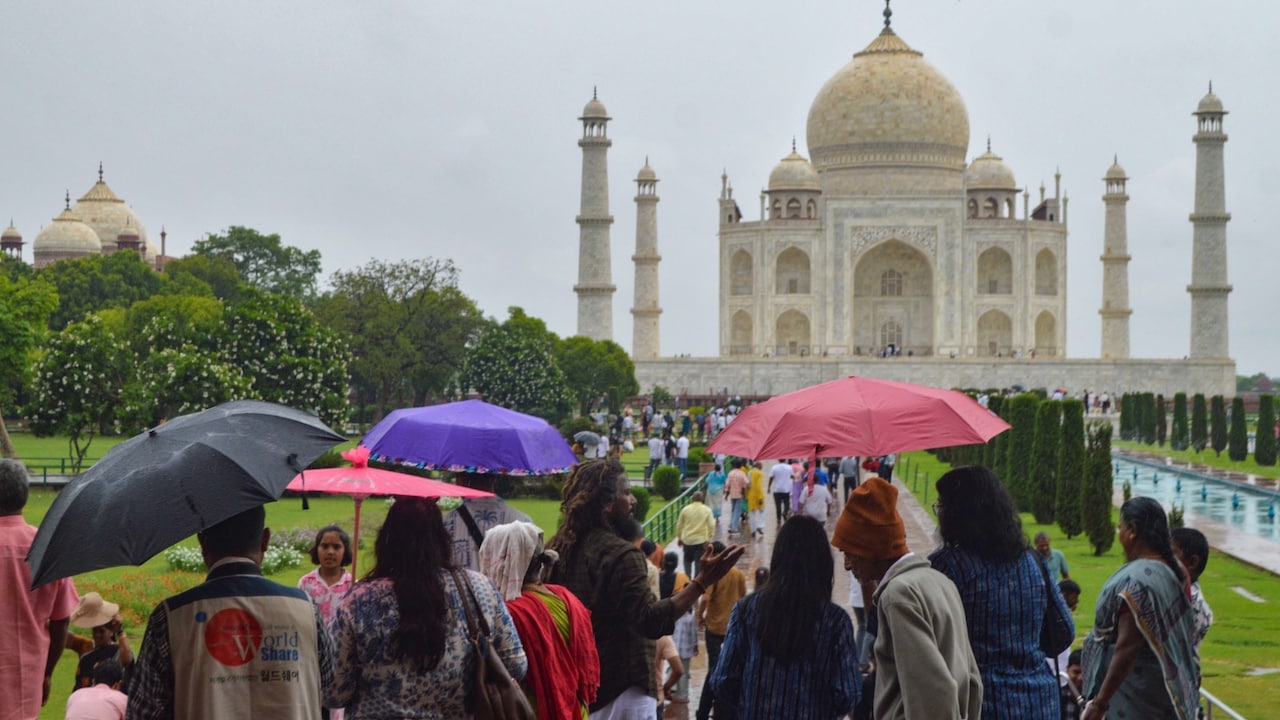 Rain in Agra Rain in Agra