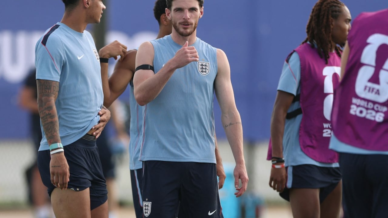 Big Boost For England As Injured Declan Rice, Marc Guehi,  Reece James Start Training Ahead Of Quarterfinals