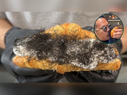 VIDEO: ये Croissant देखकर उड़ जाएंगे होश, क्रीम में 'बाल' फेंट कर खाने के लिए परोस रही ये बेकरी