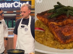 Chef Sanjeev Kapoor Makes Tandoori Salmon Khichdi On MasterChef Australia