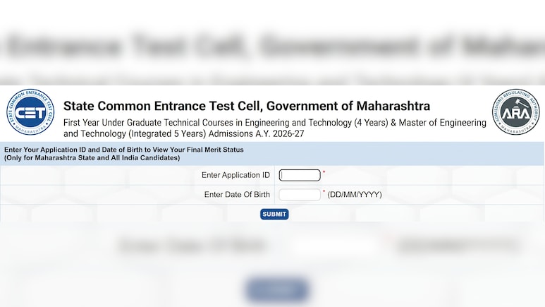 MHT CET 2026 Final Merit List OUT: Check Direct Link To Download CAP Rank List PDF